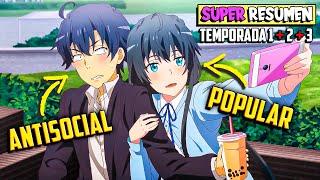 El ANTISOCIAL que CONQUISTÓ a LAS CHICAS MAS LINDAS de LA ESCUELAOREGAIRU T1,2 y 3 SUPER RESUMEN