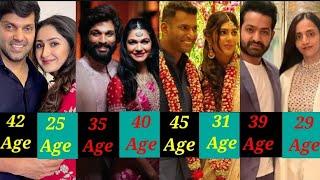 30 Shocking Age Difference between South Indian celebrity couples l Age Difference of #Tollywood