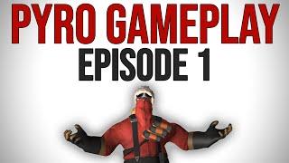 Pyro Gameplay 1 (Defence, Offence, Detonator Jumps) - TF2