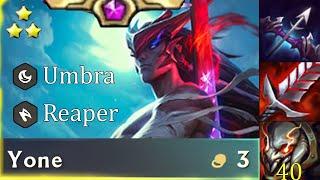 When Yone is maximized..... ⭐⭐⭐ ft. 4 Reaper || TFT SET 11 NEW!!