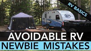 Top 5 Avoidable RV Newbie Mistakes