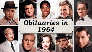 Obituary 1964: Famous Faces We Lost in 1964