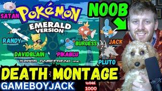 DEATH MONTAGE! Pokémon Emerald NUZLOCKE Highlights! (BRITISH NOOB)