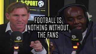 "Football is nothing without the fans" AFTV vs Simon Jordan of Talk Sport my reaction!