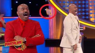 Answers That Made STEVE HARVEY Throw His Card on Family Feud!