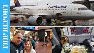 Review Lufthansa - Airbus A320neo Economy Class  Flight from Copenhagen to Frankfurt