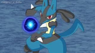 Ashs Riolu Evolves Into Lucario Pokemon journeys 2019 Episode 45 English Subbed_480p