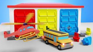 Vehicles for kids in the garage on key | CzyWieszJak