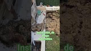 Instalación de RIego Automático