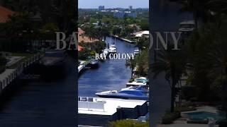 Welcome to an elite, newly built estate in Bay Colony. #luxuryrealestate #fortlauderdale