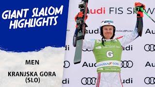 Kristoffersen holds nerves to make GS four-peat on Podkoren | FIS Alpine World Cup 24-25