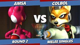 Tipped Off 15 - aMSa (Yoshi) Vs. Colbol (Fox) Smash Melee - SSBM