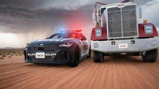 Crazy Police Chase #1 - BeamNG Drive | Funny Crash