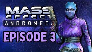 Meeting Peebee and Drack | Let's Play Mass Effect Andromeda: Ep 3