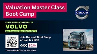 Valuation of Volvo - Valuation Master Class Boot Camp