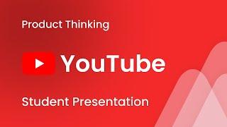 YouTube - Product Thinking Sessions | Aspira Design Student Presentation