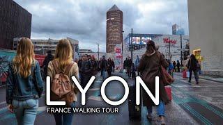 Lyon - France  Walking Tour 4k[FULL Tour]