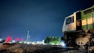 Cranking of WDP-4D | Startup sound of EMD Locomotive | Mandapam Railway Station | Rameswaram