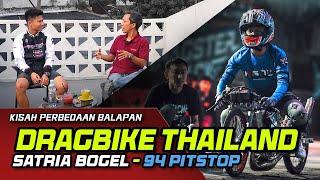 BALAPAN DRAG BIKE THAILAND SATRIA BOGEL