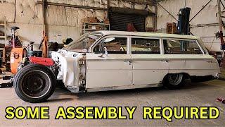 Brakes, Suspension, Steering, and Exhaust Assembly Work Update- 1962 Chevrolet Bel Air Wagon Project