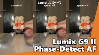 Panasonic Lumix G9 II: Phase-Detect AF Test