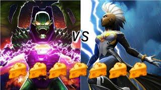 Storm absolutely Cheeses  half the SOS Annihilus fight!!!