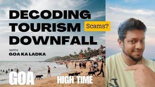 Decoding Goa tourism downfall ! | fact check Goa downfall #goa #scam #downfall