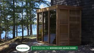 Smartmak Modern Box Outdoor Sauna