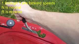 How to Start Murray Riding Lawn Mower and What Each Lever Does