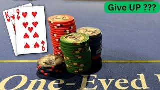 When Should We Give Up With King High ??? -  Kyle Fischl Poker Vlog Ep 218