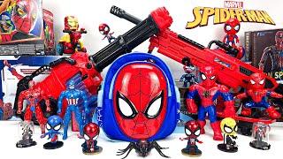 Marvel Spider-man Gun toy collection unboxing | Machine Gun, MP5 Submachine Gun, M416 Assault Rifle