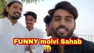 #VLOG29 met funny molvi sahab  AFFU FARU VLOG