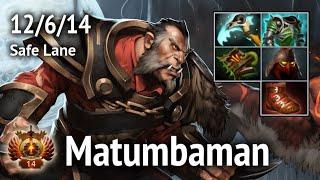 Lycan Matumbaman.Liquid Safe Lane. Full game. Dota 2