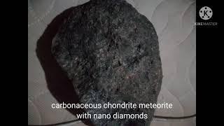 How to identify METEORITE carbonaceous chondrite