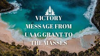 VICTORY MESSAGE FROM UAAG GRANT TO THE MASSES ( HODEF ) #funding #disbursement