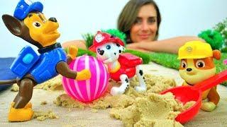 Paw Patrol Spiel: wir spielen am Strand!