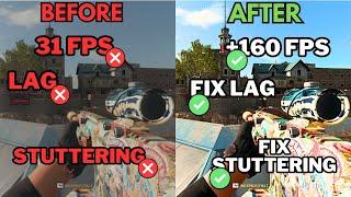 Warzone 3 Pro Settings for MAX FPS: Fix Lag & Stuttering NOW!
