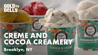 Watch The Co-Owners Of Creme & Cocoa Creamery Craft Their Caribbean-Inspired Ice Cream & Sorbets