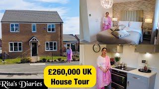 #105 ||New Home Tour UK 2021 || £260,000 House Tour || 4 Bed Room Detached House in Yorkshire ||