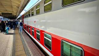 1st-Class Sleeping Compartment | Russian Double-Decker Train N005A | Saint Petersburg — Moscow