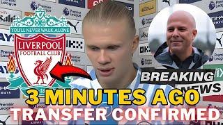  SHOCKING BREAKING NEWS! Liverpool Fans Stunned: Erling Haaland Transfer Liverpool news