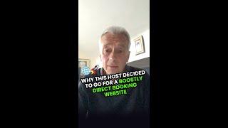 Why This Host Decided to go for a Boostly Direct Booking Website #shorts