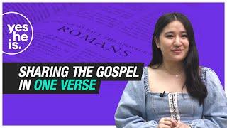 Sharing the Gospel in One Verse | SHARE JESUS TIPS