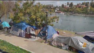 O'Farrell Says Nearly 200 Unhoused Residents Sheltered, Echo Park Expected To Reopen This Summer