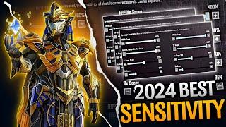 2024 NO RECOIL SENSITIVITY | ZERO RECOIL SENSITIVITY CODE | BGMI BEST SENSITIVITY SETTINGS.