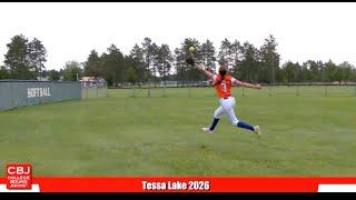 Tessa Lake 2026 Catcher/Outfielder Softball Skills Video