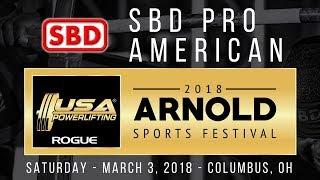 SBD Pro American at 2018 Arnold Sports Festival