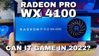 Beyond FirePro: Radeon Pro WX 4100 Overclocked Gaming