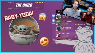 BABY YODA COMING SOON??? GIRAFFEYJOSH VS KERMIT!!! | Disney Heroes Battle Mode