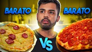 PIZZA BARATA VS BARATA! MUITO MELHOR DO QUE AS CARAS!